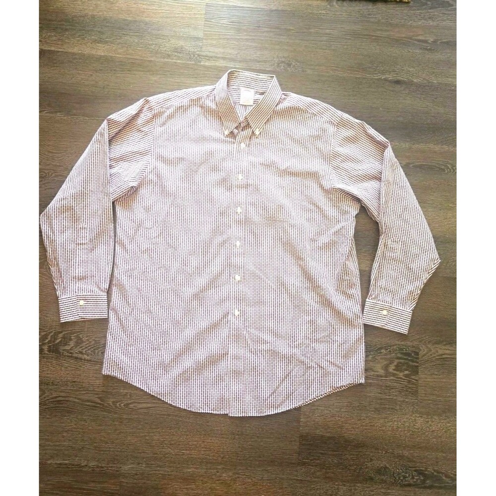 Brooks Brothers "Madison" Non-Iron Supima Cotton Shirt - Size 17 35